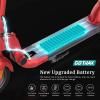 imageGotrax APEX MAX Electric Scooter for Adults Max 18 Mile and 18Mph 350W Motor with Rear Dual Suspension 85quot Solid Tires Bright Headlight Taillight Cruise Control Foldable Escooter for Commute15mile 155mph red