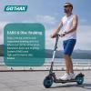 imageGotrax APEX MAX Electric Scooter for Adults Max 18 Mile and 18Mph 350W Motor with Rear Dual Suspension 85quot Solid Tires Bright Headlight Taillight Cruise Control Foldable Escooter for Commute18Mile 350W 18mph