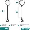 imageGotrax Bike Mirror 2 Pcs Bicycle Rear View Mirrors with 360degree Adjustable Rotation Scratch Resistant Highdefinition Wide Viewing Angle Fit for Mountain Road Bike EScooter Safe for Cycling