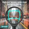 imageGotrax Bike Mirror 2 Pcs Bicycle Rear View Mirrors with 360degree Adjustable Rotation Scratch Resistant Highdefinition Wide Viewing Angle Fit for Mountain Road Bike EScooter Safe for Cycling
