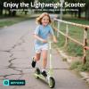 imageGotrax KS8 Kick Scooter for Kids 5 Large 8quot Wheels and Height Adjustable Handlebar Sturdy Wide Deck ampamp Rear Brake Detachable for Easy Storage 2 Wheels Scooter for Kids Teens Gift for Boy ampamp GirlPink