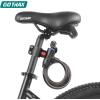 imageGotrax LockGuard Scooter Locks 4 Feet Bike Locks Cable Heavy Duty Anti Theft Bicycle Lock with Mounting Bracket and 2 Keys Cable Lock Suitable for Scooters and Bikes Key Lock