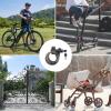 imageGotrax LockGuard Scooter Locks 4 Feet Bike Locks Cable Heavy Duty Anti Theft Bicycle Lock with Mounting Bracket and 2 Keys Cable Lock Suitable for Scooters and Bikes Key Lock