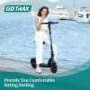 imageGotrax Saddle Ultra Foldable Seat Replacement for G4 G MAX Ultra Electric Scooter Free Punch Comfortable and Adjustable Shockproof Scooter Seats Attachment Black