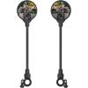imageGotrax Bike Mirror 2 Pcs Bicycle Rear View Mirrors with 360degree Adjustable Rotation Scratch Resistant Highdefinition Wide Viewing Angle Fit for Mountain Road Bike EScooter Safe for Cycling