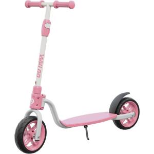 imageGotrax KS8 Kick Scooter for Kids 5 Large 8quot Wheels and Height Adjustable Handlebar Sturdy Wide Deck ampamp Rear Brake Detachable for Easy Storage 2 Wheels Scooter for Kids Teens Gift for Boy ampamp GirlPink