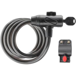 imageGotrax LockGuard Scooter Locks 4 Feet Bike Locks Cable Heavy Duty Anti Theft Bicycle Lock with Mounting Bracket and 2 Keys Cable Lock Suitable for Scooters and Bikes Key Lock