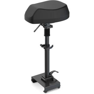 imageGotrax Saddle Ultra Foldable Seat Replacement for G4 G MAX Ultra Electric Scooter Free Punch Comfortable and Adjustable Shockproof Scooter Seats Attachment Black