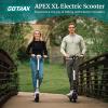 imageGotrax APEX Series Electric Scooter for Adult 1218 Miles Max Range 15518 Mph Top Speed 250W350W Motor All Aluminum Body Large Digital Display Foldable Commuting Escooter UL2272 Certified12mile 155mph black