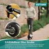 imageGotrax APEX Series Electric Scooter for Adult 1218 Miles Max Range 15518 Mph Top Speed 250W350W Motor All Aluminum Body Large Digital Display Foldable Commuting Escooter UL2272 Certified12mile 155mph black
