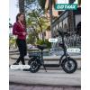 imageGotrax Adult Electric Scooter with Seat Max 1925miles Range 15520mph Power by 350W500W Motor AllTerrain Tire ampamp Wider Deck ampamp Soft Cushioning Seat with Carry Basket14 350W 19Miles Black