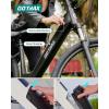 imageGotrax Dolphin 26quot Electric Bike Max Range 30MilesPedalassist1 ampamp 20Mph Power by Peak 500W 5 PedalAssist Levels ampamp Front Suspension 7SpeedampampBoost Mode City EBike for Adult StepThru Bicycle350w Black
