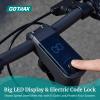 imageGotrax Electric Scooter for Adults 10quot Solid Tire Max 2528 Miles Range 500w Motor up to 2028Mph wElectric Code Lock HighStrength Aluminum Body ampamp Long Battery Life Foldable Commuting EScooter28mile 500w