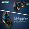 imageGotrax Electric Scooter for Adults Max 1838 Mile ampamp 2028Mph by 300w500w1000w Motor10quot Pneumatic Tire Bright Headlight TaillightAluminum Alloy FrameampampCruise Control Foldable Escooter for Commute25mile Dual 500w