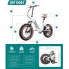 imageGotrax F5 Folding Electric Bike with 48V 136Ah Battery 113KMPedalAssist1ampamp 32kmh Power by 500W 7Speed ampamp Front Suspension for Fat Tire EBike