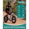 imageGotrax F5 Folding Electric Bike with 48V 136Ah Battery 113KMPedalAssist1ampamp 32kmh Power by 500W 7Speed ampamp Front Suspension for Fat Tire EBike