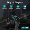 imageGotrax Fusion Seat Electric Scooter for Adults 85quot Solid Tire Max 14 Miles Range 15518 Mph 2 Gear Speed Power by 300W Motor Rear Double Suspension EABSampampDisk Brake Foldable Escooter with SaddleFUSION With Seat