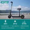 imageGotrax Fusion Seat Electric Scooter for Adults 85quot Solid Tire Max 14 Miles Range 15518 Mph 2 Gear Speed Power by 300W Motor Rear Double Suspension EABSampampDisk Brake Foldable Escooter with SaddleFUSION With Seat