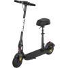 imageGotrax Fusion Seat Electric Scooter for Adults 85quot Solid Tire Max 14 Miles Range 15518 Mph 2 Gear Speed Power by 300W Motor Rear Double Suspension EABSampampDisk Brake Foldable Escooter with SaddleFUSION With Seat