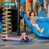 imageGotrax GKS Electric Scooter for Kid 6quot Solid Wheels Max 4 Miles and 75 Mph Speed Power by 150W Motor UL2272 Safety Certification Lightweight Electric Scooter for Boy Girl Ages 6124Miles 75Mph Oil Pink