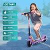 imageGotrax GKS Electric Scooter for Kid 6quot Solid Wheels Max 4 Miles and 75 Mph Speed Power by 150W Motor UL2272 Safety Certification Lightweight Electric Scooter for Boy Girl Ages 6124Miles 75Mph Oil Pink