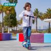 imageGotrax GKS Lumios Electric Scooter for Kids 612 ThumbButton Control 150W Motor and 6quot LED Front Wheel Kick Scooter Up to 625 Miles and 75mph UL Certified Kids Electric ScooterBlue