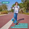 imageGotrax GKS Lumios Electric Scooter for Kids 612 ThumbButton Control 150W Motor and 6quot LED Front Wheel Kick Scooter Up to 625 Miles and 75mph UL Certified Kids Electric ScooterBlue