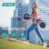 imageGotrax GXL V2 Electric Scooter 85quot Solid Tire Max 9 Mile and 155Mph Speed Power by 250W Motor Lightweight 2595lb Cruise Control Aluminum Alloy Frame Foldable Commuting Escooter for Adults 1312mile pink