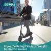 imageGotrax Gmax Ultra Electric Scooter 10quot Pneumatic Tire Max 45 Mile ampamp 20Mph Speed by LG Battery Double AntiTheft Lock Bright Headlight and Taillight Foldable Cruise Control Escooter for Adult