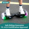imageGotrax Hoverboard with 65quot LED Wheels ampamp Headlight Max 45 Miles Range 62mph Power by Dual Brushless Motor UL2272 Certified and 504Wh6552Wh Battery Self Balancing Scooters for 44176lbs Kids
