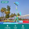 imageGotrax K03 Kick Scooter for Kids 5quot LED RGB Lighted Wheels 46 Lbs Lightweight and OneClick Detachable Design Height Adjustable Handlebars AntiSlip Deck and Max Load 110 Lbs for BoyampampGirl Age 3Green