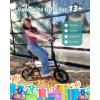 imageGotrax Nano 14quot Electric Bike Max Range 25MilesPedalAssistampampMax Speed 155Mph 350W Folding EBike with Removable Battery Adjustable Seat ampamp Dual Mudguards Commuter Electric Bicycle for Ages 1314 350w White