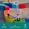 imageGotrax Nebula Electric Scooter for Kid with Music Speaker Colorful Pedal Light and Adjustable Height Power by 150W Motor Up to 94 Mph ampamp 10 Miles Range Foldable E Scooter for Kid Ages 612
