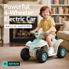 imageGotrax RT1 Ride on Toys for Toddlers 153 Safe 12V Leadacid Battery up to 80 Minutes ForwardReverse 2 Gears Max 15MPH Speedampamp8quot Big Tire Electric Vehicle ATV Car Best Gift for Age153 Boy GirlBlack