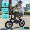 imageGotrax S3 Electric Bike 16x30 Fat Tire Electric Bicycle Adults 750W Peak Motor Max Range 25 Miles Up to 20 Mph Removable Battery Adjustable Seat Folding Electric Bike for AdultsTeens 13S3 Black 500w