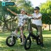 imageGotrax S3 Electric Bike 16x30 Fat Tire Electric Bicycle Adults 750W Peak Motor Max Range 25 Miles Up to 20 Mph Removable Battery Adjustable Seat Folding Electric Bike for AdultsTeens 13S3 Black 500w