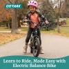 imageGotrax V14 Electric Balance Bike for Kids Max 155 Miles and 12 mph Speed 14quot Tires36V 250W Kids Balance Bike with Adjustable Seat Electric Bike for Kid Ages 57 Years Old
