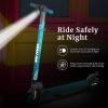 imageGotrax Vibe Electric Kick Scooter 65quot Foldable Commuting Scooter for Kids 815 12 MPH ampamp 7 Miles Range E Kick Scooters for Kids Teens Boys and Girls Teal