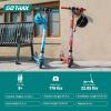 imageGotrax Vibe Electric Kick Scooter 65quot Foldable Commuting Scooter for Kids 815 12 MPH ampamp 7 Miles Range E Kick Scooters for Kids Teens Boys and Girls Teal