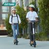 imageGotrax XR Elite Electric Scooter for Adults Max 18 Mile and 155Mph by 300W Motor 85quot Solid Tire Bright Headlight Taillight Aluminum Alloy Frame and Cruise Control Foldable Escooter for Commute155mph 16mile 250w