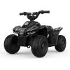 imageGotrax RT1 Ride on Toys for Toddlers 153 Safe 12V Leadacid Battery up to 80 Minutes ForwardReverse 2 Gears Max 15MPH Speedampamp8quot Big Tire Electric Vehicle ATV Car Best Gift for Age153 Boy GirlBlack