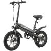 imageGotrax S3 Electric Bike 16x30 Fat Tire Electric Bicycle Adults 750W Peak Motor Max Range 25 Miles Up to 20 Mph Removable Battery Adjustable Seat Folding Electric Bike for AdultsTeens 13S3 Gray 500w