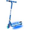 imageGotrax Scout Pro Electric Scooter for Kids Max 3 Mile Range 6 Mph Speed by 80W Motor and Thumb Throttle 5quot Solid Wheels with Flash Wheel ampamp Deck Lights Max 110 Lbs Load for Boy ampamp Girl Ages 47Blue