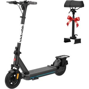 imageGotrax Electric Scooter for Adults Max 1838 Mile ampamp 2028Mph by 300w500w1000w Motor10quot Pneumatic Tire Bright Headlight TaillightAluminum Alloy FrameampampCruise Control Foldable Escooter for Commute38mile 500w wseat