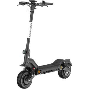 imageGotrax Odyssey Electric Scooter Dual Motors 650W Up to 38MPH Speed 45 Miles Range with Dual Suspensions Electronic Locks 11quot Heavy Duty Vacuum OffRoad Tire Foldable EScooter for Adults