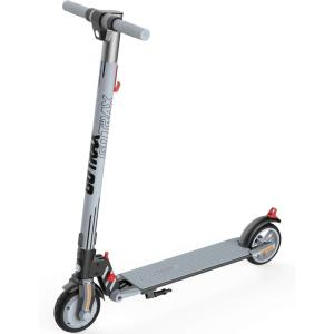 imageGotrax Vibe Electric Kick Scooter 65quot Foldable Commuting Scooter for Kids 815 12 MPH ampamp 7 Miles Range E Kick Scooters for Kids Teens Boys and Girls Gray