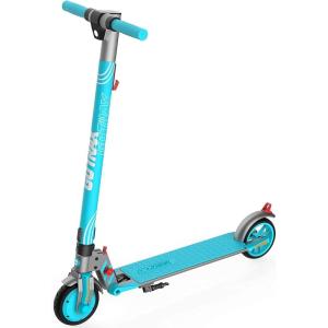 imageGotrax Vibe Electric Kick Scooter 65quot Foldable Commuting Scooter for Kids 815 12 MPH ampamp 7 Miles Range E Kick Scooters for Kids Teens Boys and Girls Teal