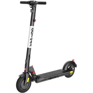 imageGotrax XR Elite Electric Scooter for Adults Max 18 Mile and 155Mph by 300W Motor 85quot Solid Tire Bright Headlight Taillight Aluminum Alloy Frame and Cruise Control Foldable Escooter for Commute155mph 16mile 300W