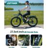 imageGotrax 20quot Folding Electric Bike with 40Miles Pedalassist1 by 48V Battery 20Mph Power by Peak 500W Adult Electric Bicycle with 5 PedalAssist Levelsampamp LCD Display Suitable for Commuting275 65miles R8 Black