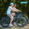 imageGotrax 20quot Folding Electric Bike with 40Miles Pedalassist1 by 48V Battery 20Mph Power by Peak 500W Adult Electric Bicycle with 5 PedalAssist Levelsampamp LCD Display Suitable for Commuting275 65miles R8 Black